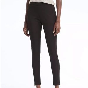 Banana Republic Black Devon Velvet Dress Pants 6P